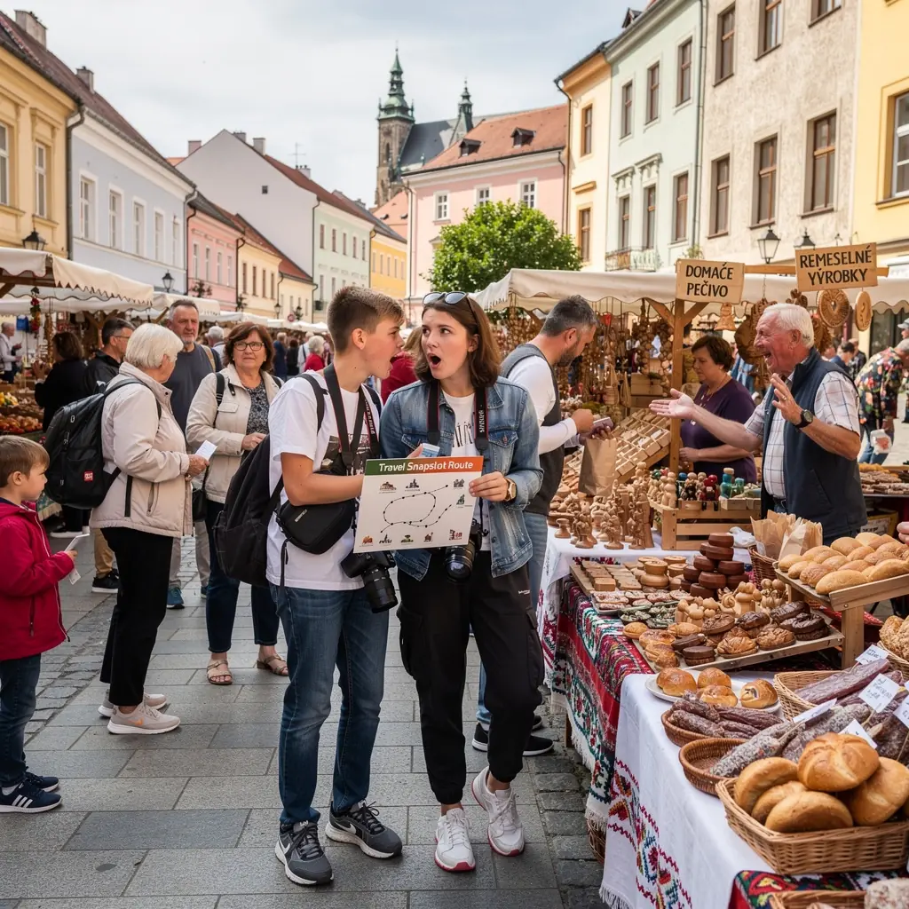 A historical castle perched on a hilltop, with stunning views of the surrounding countryside in the background.